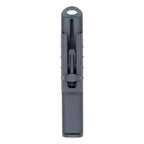 Front view of the Vocal Trainer with the sliding piece in the open position.